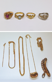 リメイク前のジュエリー