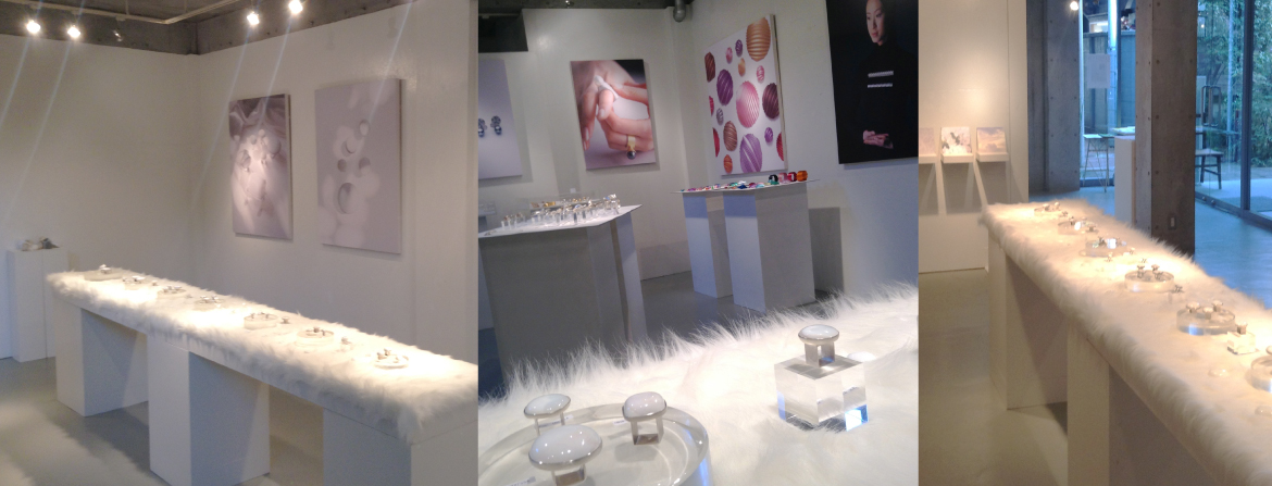 中島凪 個展 白いジュエリーの世界