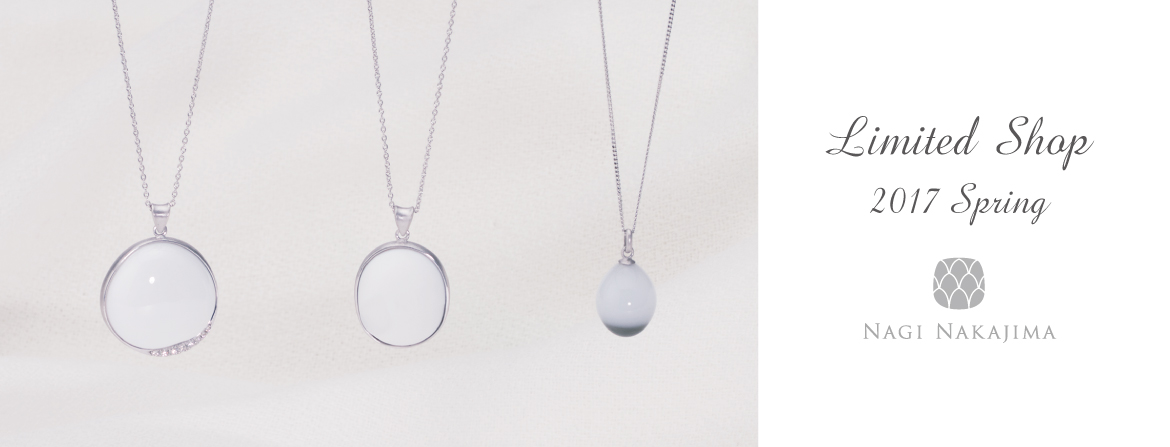 Limited Shop 2017 Spring ガラスのジュエリー　アクセサリー